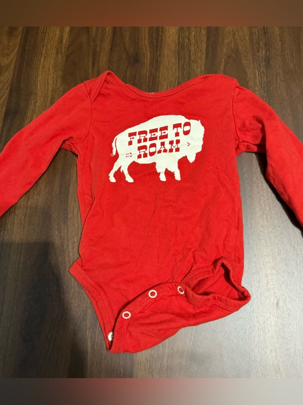 Baby boy wrangler onesie